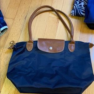 Navy purse